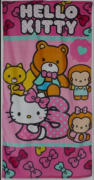 Hello Kitty -  70 x 140 cm-es strandtörölköző, fürdőlepedő - többféle mintával 